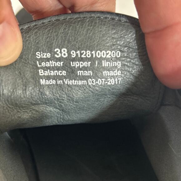 Dansko Joy Shoes Leather Ankle Boots 38 US 8 Black - Picture 8 of 10